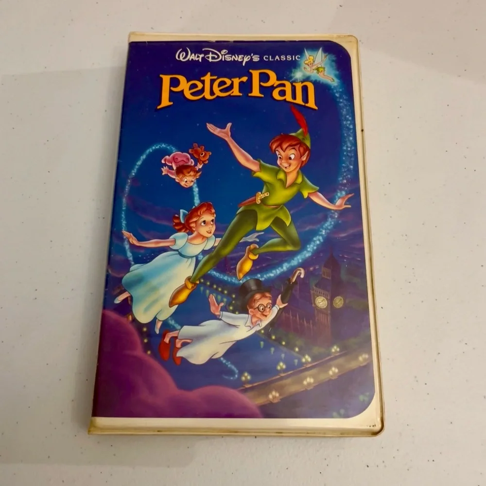 Disney’s Peter Pan Black Diamond The Lion Classics VHS Movie 960